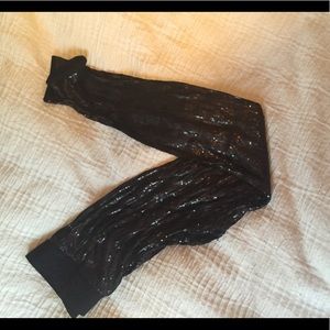 Sequin leggings